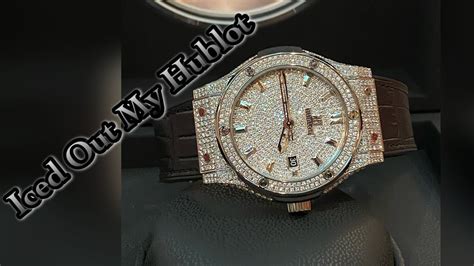 Iced Out My Hublot Classic Fusion 